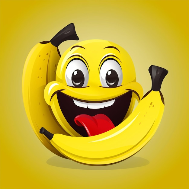 Banana cartoon logo039s photo