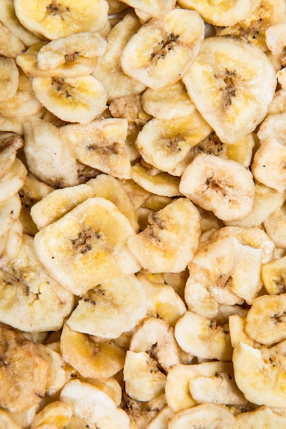 Banana Chips Background