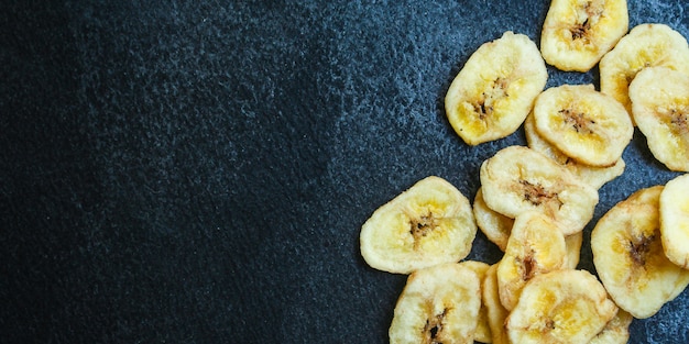 banana chips sweet dried food snack