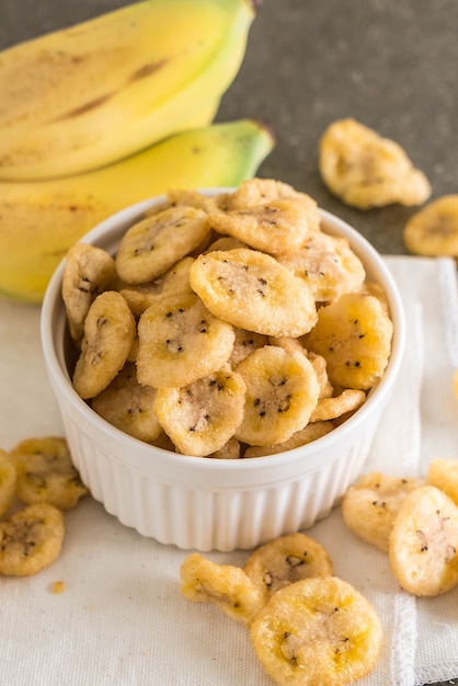 banana crispy chips