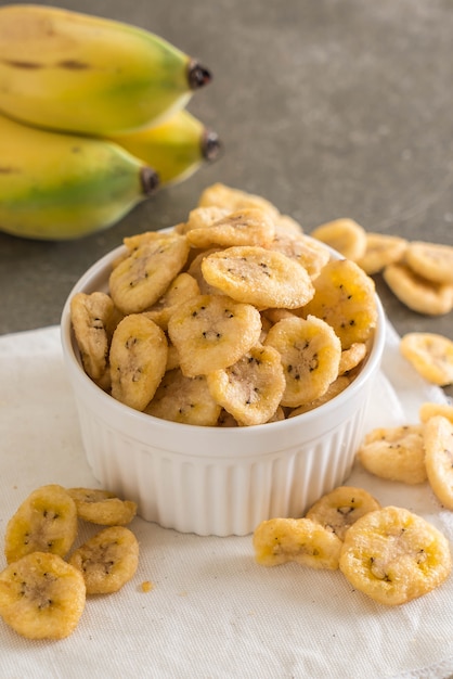 banana crispy chips