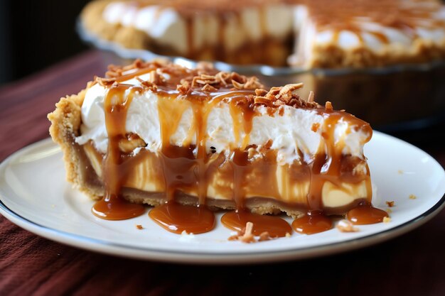 Banana Dulce de Leche Pie Banana Caramel Pie Mexican Dessert