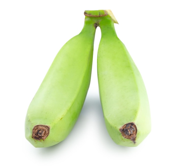 Banana fruit isolated on white background