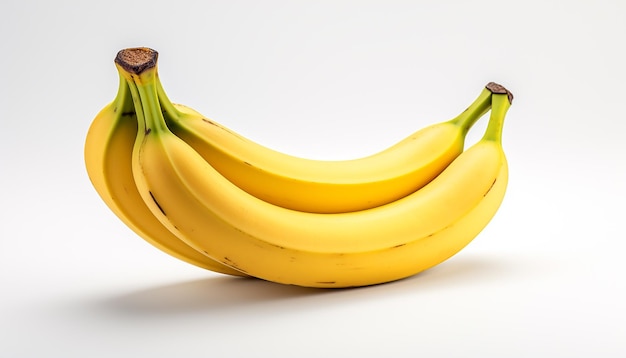 Banana Isolated on White Background Clipping Path