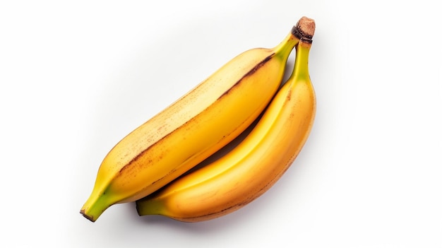  바탕 에 고립 된 바나나