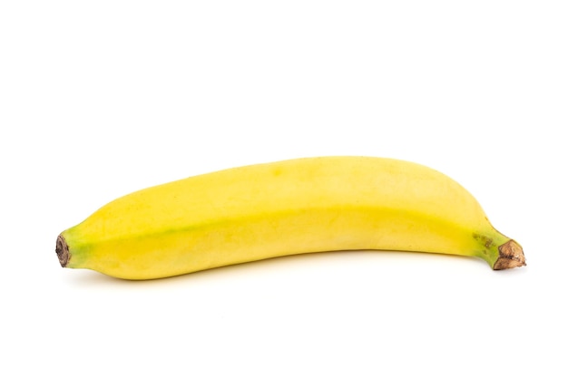 Foto banana isolata su sfondo bianco