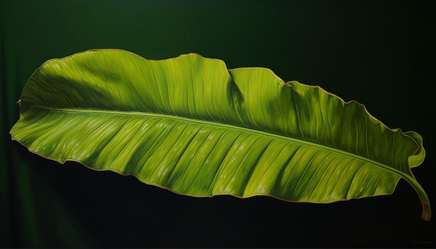 banana leaf botany