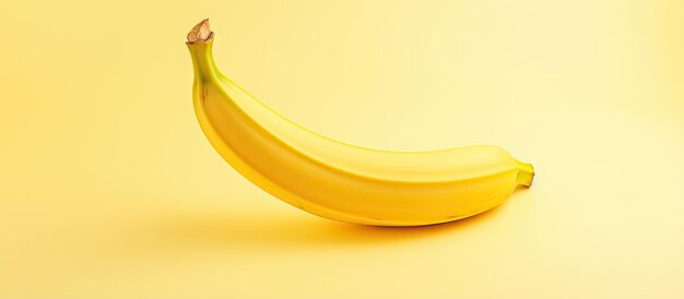 Banana peel on a isolated pastel background copy space alone