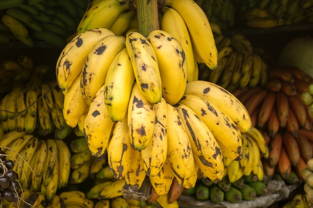 Banana on sell in the market