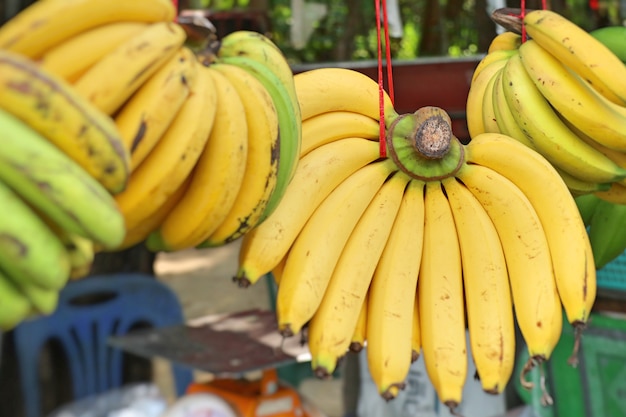 Banana al cibo di strada