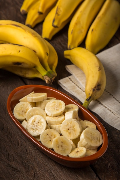 Banana on the table