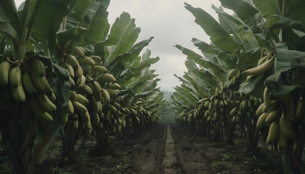 Фото Банановый сад