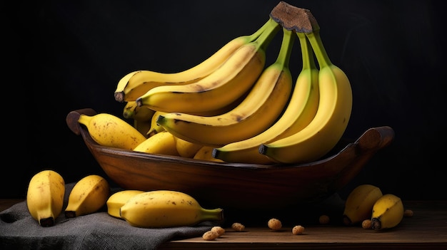 Bananas on a Plate