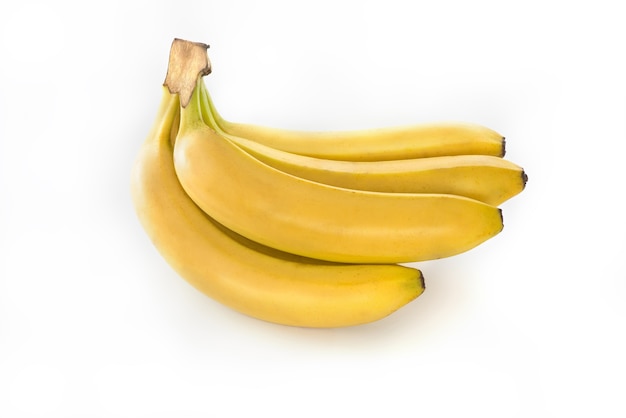 bananen op een wit oppervlak