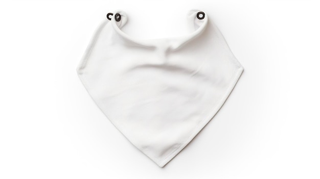 Photo bandana baby bib mockup