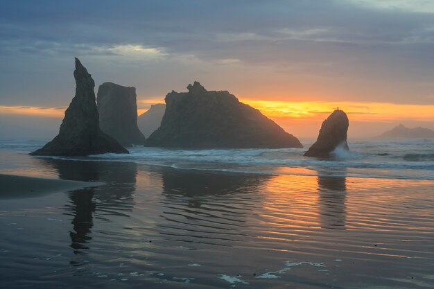 Bandon Beach 오리건 주립 공원 미국