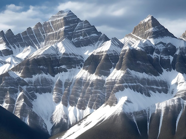 Foto parco nazionale di banff, canada