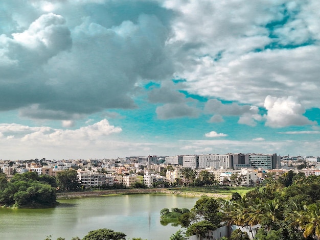 Photo bangalore cityscape