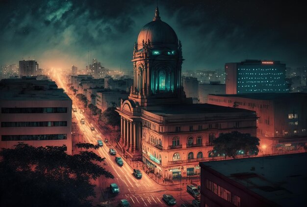 Bangalore at night