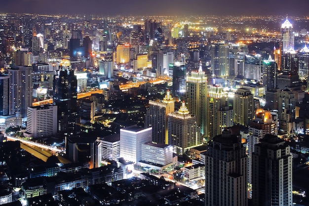 Bangkok Skyline nacht