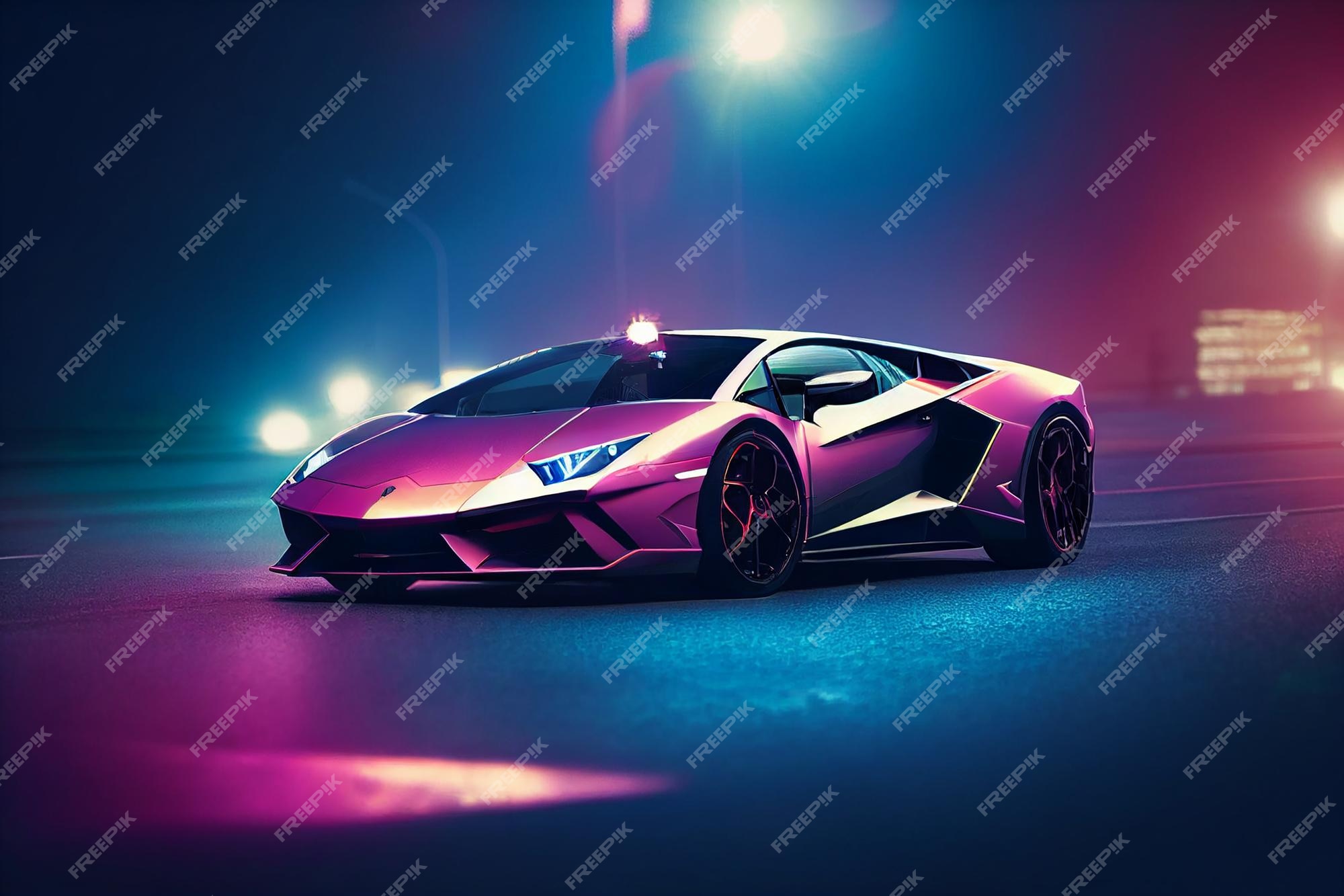 Premium Photo | Bangkok thailand 08082022 lamborghini luxury super car for  fast sports on premium lighting background 3d illustration