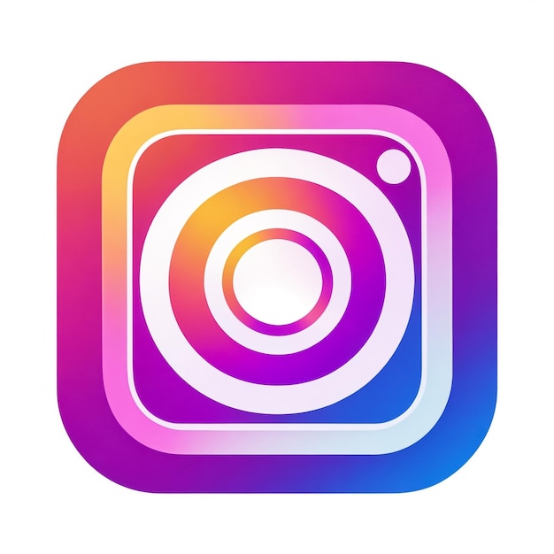 Foto bangkok thailand 12 mei 2016 nieuw instagram logo 2016 camera icoon symbolisch met kleurrijke nieuwe des