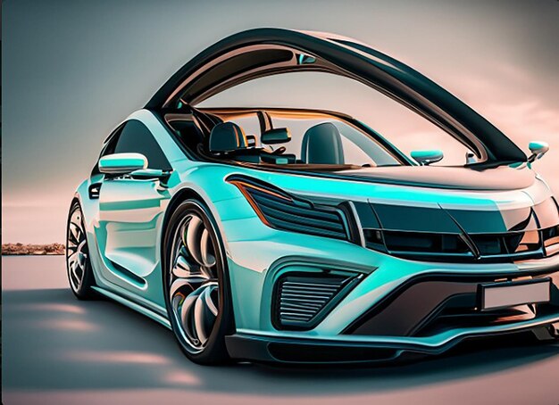 Bangkok Thailand 2022 Lamborghini luxury super car for fast sports on premium lighting background 3d