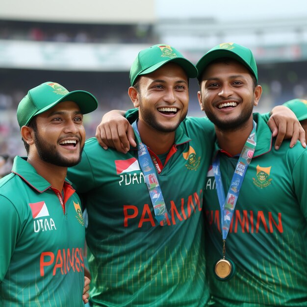 Foto bangladesh cricket team spelers