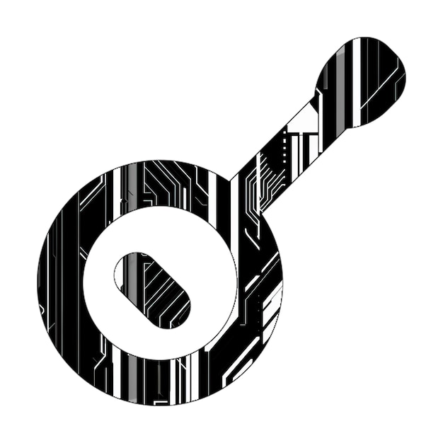 banjo icon black white technology texture