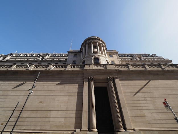 Bank of England in London