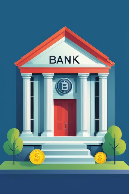 bank illustration clip art vector