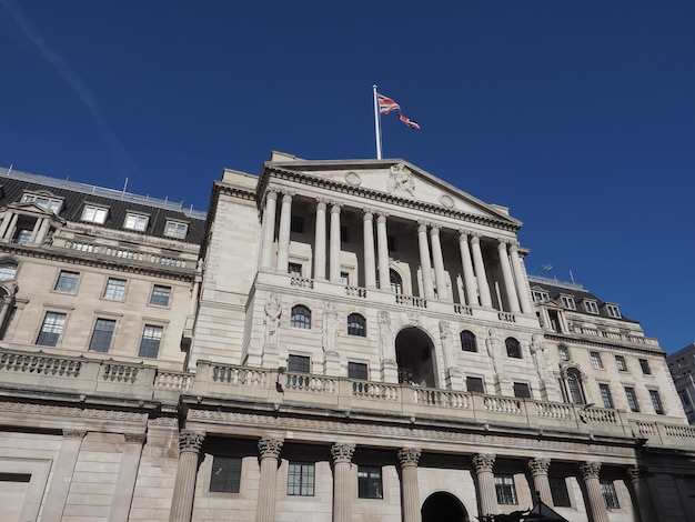 Foto bank of england in londen