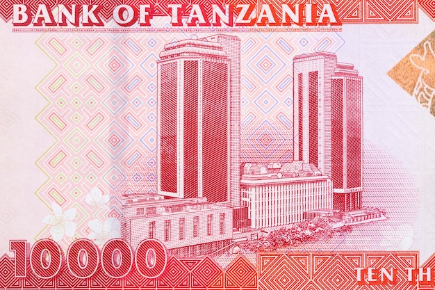 Bank of Tanzania headquarters building in Dar es Salaam