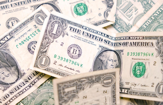 Банкноты Доллары США Деньги США Фото в высоком качестве