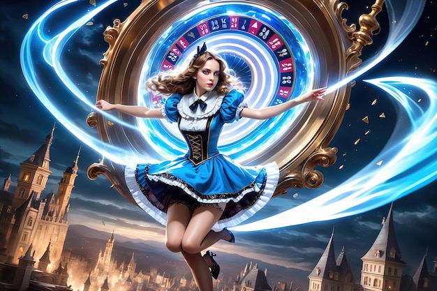 Banner Alice and the Wonderlands with style casino