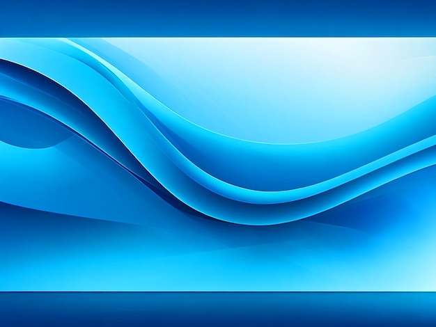 Photo banner background smooth and beautiful blue them