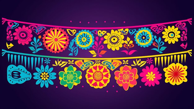 Banner Design of a Traditional Posadas Christmas F Creative Design Posadas Mexico Festival