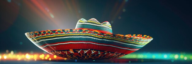 Banner Happy Mexican Independence Day Background Image