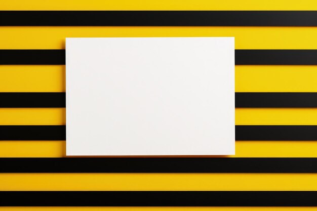 Banner met zwarte en gele strepen ruimte voor tekst zwarte vrijdag Generatieve AI