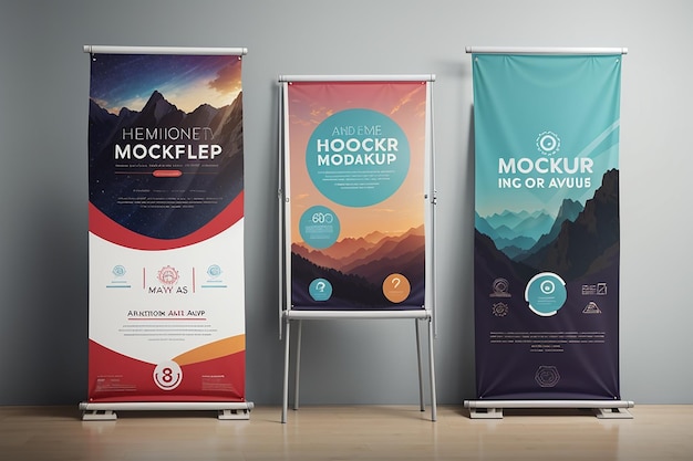 Photo banner mockups