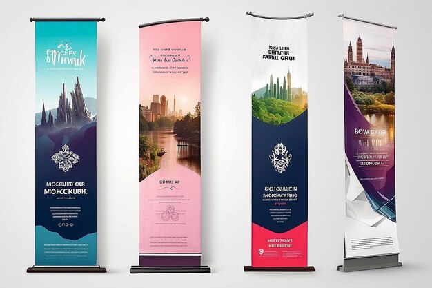 Photo banner mockups