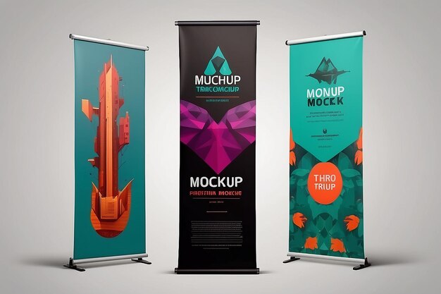 Photo banner mockups