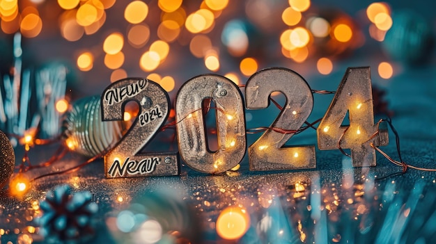 banner for New Year 2024