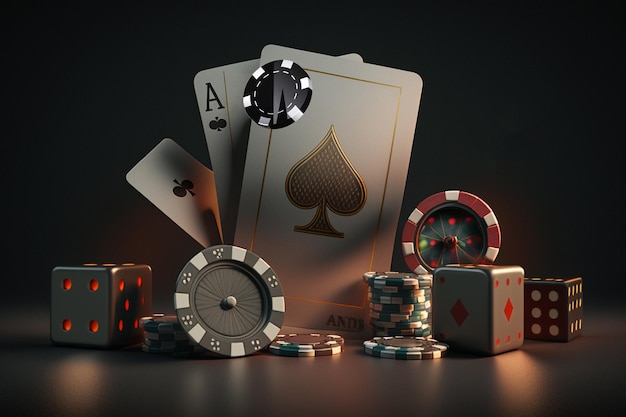 Banner for online casino texas club poker poker las vegas gambling industry  banner for app mobile desktop tablet casino market developers concept  virtual casino poker online | Premium AI-generated image