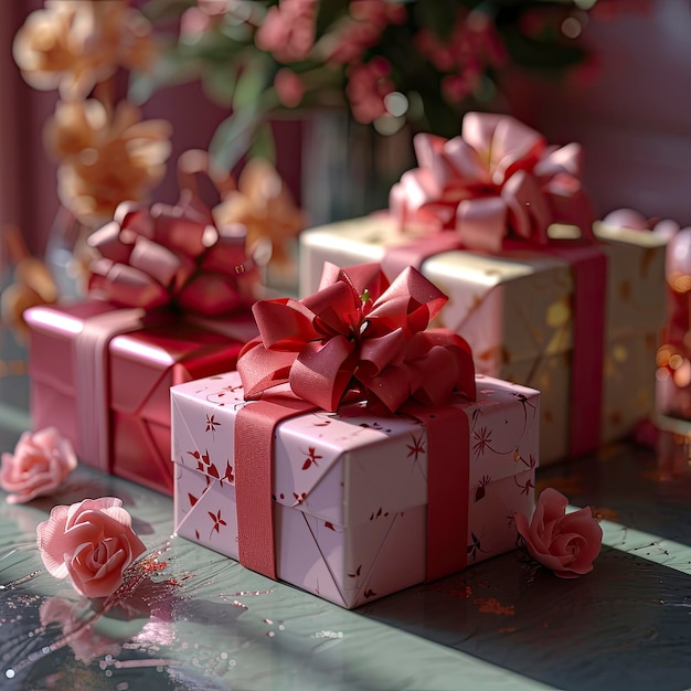 Banner Online Shopping 3D Realistic Gifts Background Images Hd Wallpapers