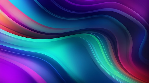 Banner ontwerp op kleurrijke achtergrond Levendige stijl sjabloon Textuur achtergrond Moderne illustratie Iriserende achtergrond Kleurrijke heldere neon sjabloon Kleurovergang regenboog patroon