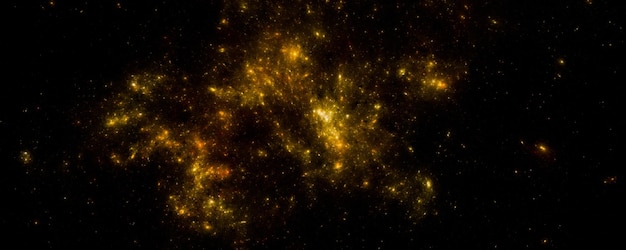 Banner Star field background . Starry outer space background texture