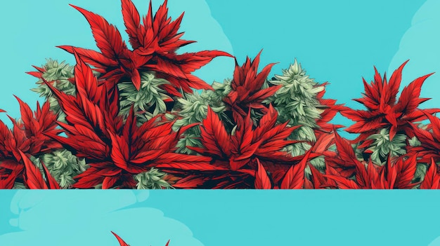 Photo banner of uplifting marijuana cannabis dispensary