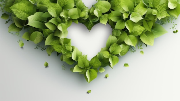 Banner van de Dag van de Aarde over het belang van het liefhebben van de natuur voor een duurzame toekomst