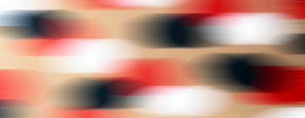 Banner with blurred beige red and black spots